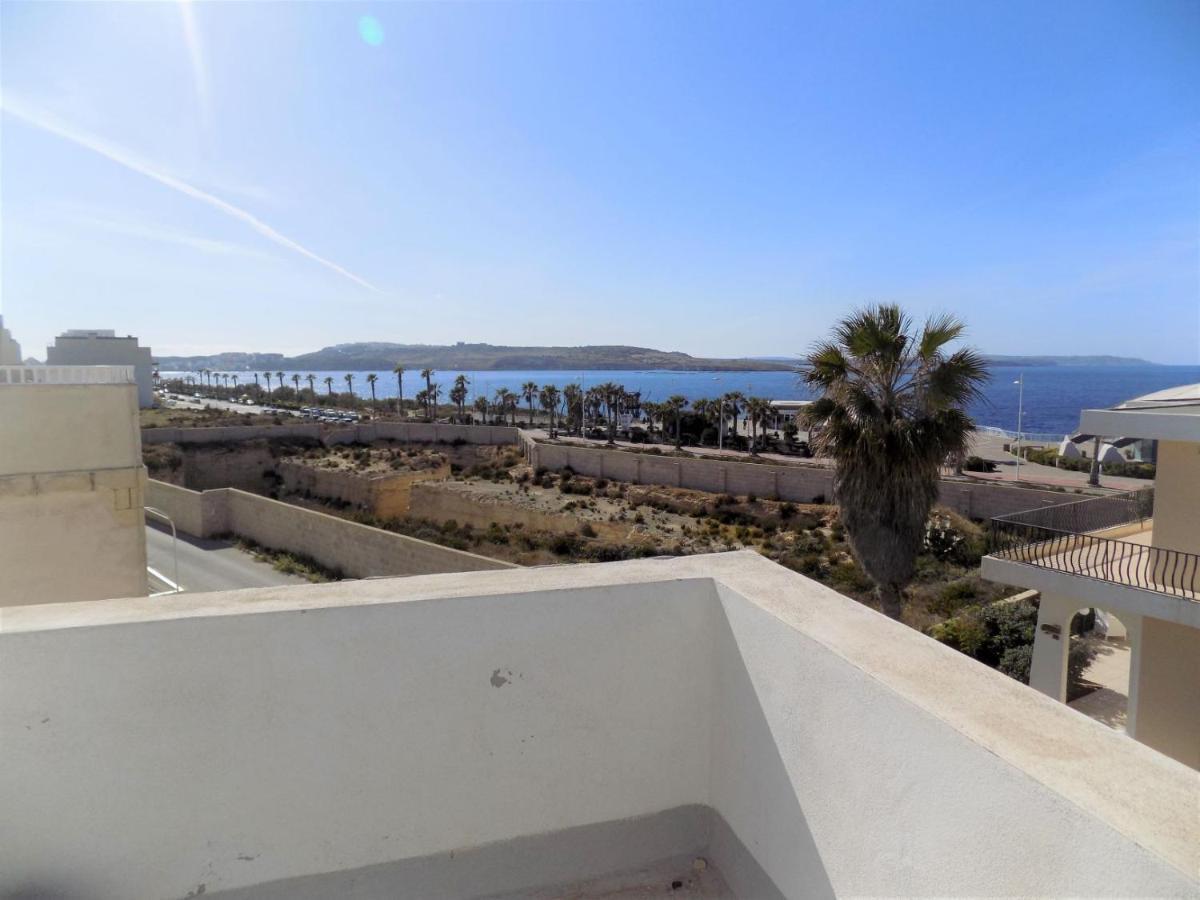 Sunshine Holiday Apartment 5 With Spectacular Seaviews St. Paul's Bay Buitenkant foto